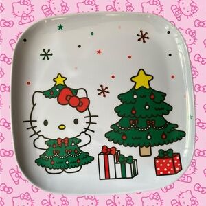 Hello Kitty holiday plate